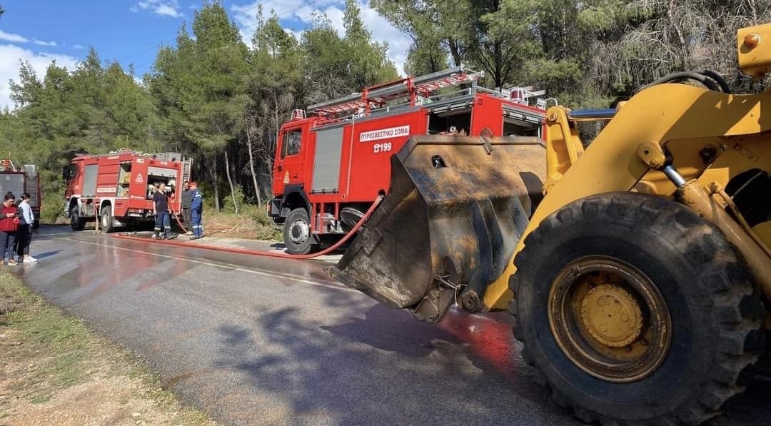 Συναγερμός στην Πυροσβεστική για πυρκαγιά στην Χαλκιδική