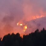 Πυρκαγιά στη Λακωνία - Βελτιωμένη η εικόνα του πύρινου μετώπου