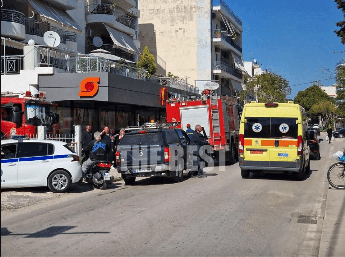Φωτιά σε διαμέρισμα στην Πάτρα (Φωτό)