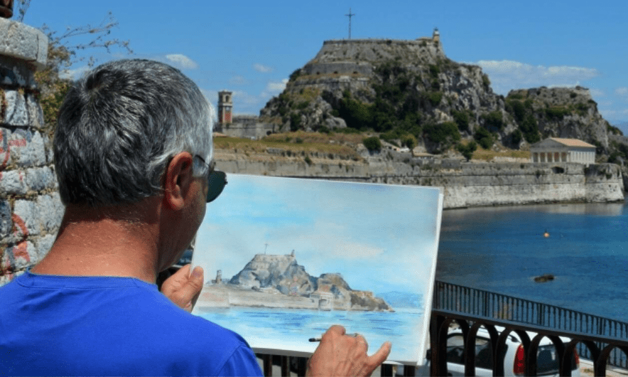 Ο Αντιστράτηγος ε.α. του Πυροσβεστικού Σώματος που έγινε σκιτσογράφος και ζωγράφος