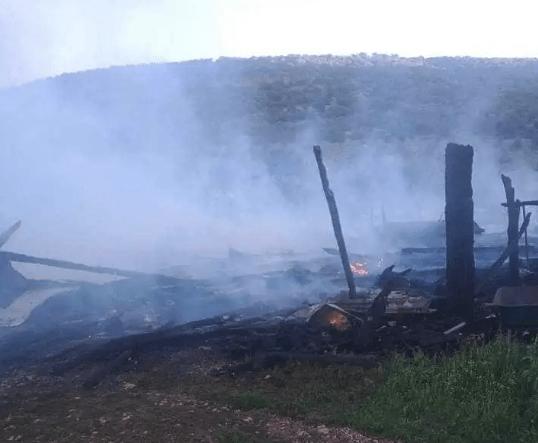 Πυρκαγιά σε μαντρί στον Παλαιόπυργο Τρικάλων - Κάηκαν γίδια από φωτιά
