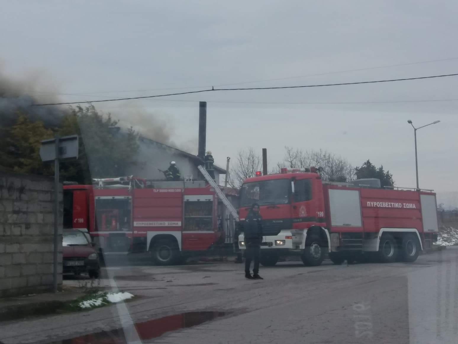 Πυρκαγιά σε κατοικία στο Άνω Κεράσοβο Αιτωλοακαρνανίας