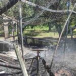 Πυρκαγιά σε αποθήκη στη Μπούκα Αμφιλοχίας (Φωτό)