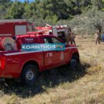Υπό έλεγχο η πυρκαγιά σε δασική έκταση στο Αμόνι Κορινθίας (Βίντεο)