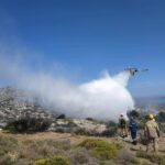 Άμεσα τέθηκε υπό έλεγχο η πυρκαγιά σε χαμηλή βλάστηση στην περιοχή Κανακάδες Κέρκυρας