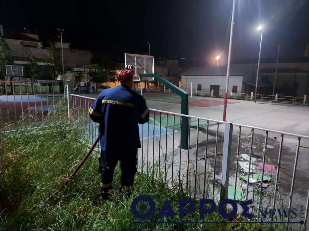 Έκρηξη από γκαζάκι στο 12ο Δημοτικό Σχολείο Καλαμάτας (Φωτό)