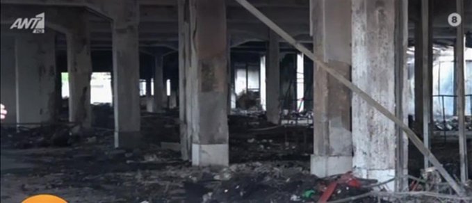 Πυρκαγιά σε εγκαταλελειμμένο κτίριο στο Αιγάλεω