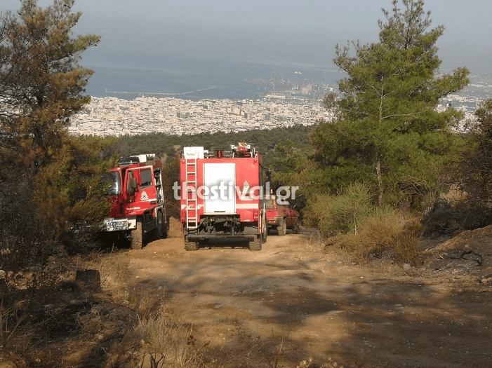 Πυρκαγιά στο Σέιχ Σου στην Θεσσαλονίκη – Άμεση η επέμβαση της Πυροσβεστικής