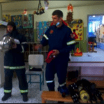 Το 5ο & 7ο Νηπιαγωγείο και 4ο Δημοτικό Σχολείο Τυρνάβου υποδέχθηκαν τον 1ο Πυροσβεστικό Σταθμό Λάρισας