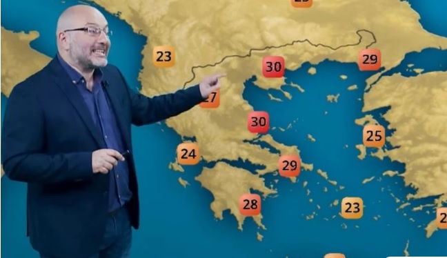 Αρναούτογλου - Καιρός: Έρχεται το πρώτο «30άρι» -Δείτε πότε