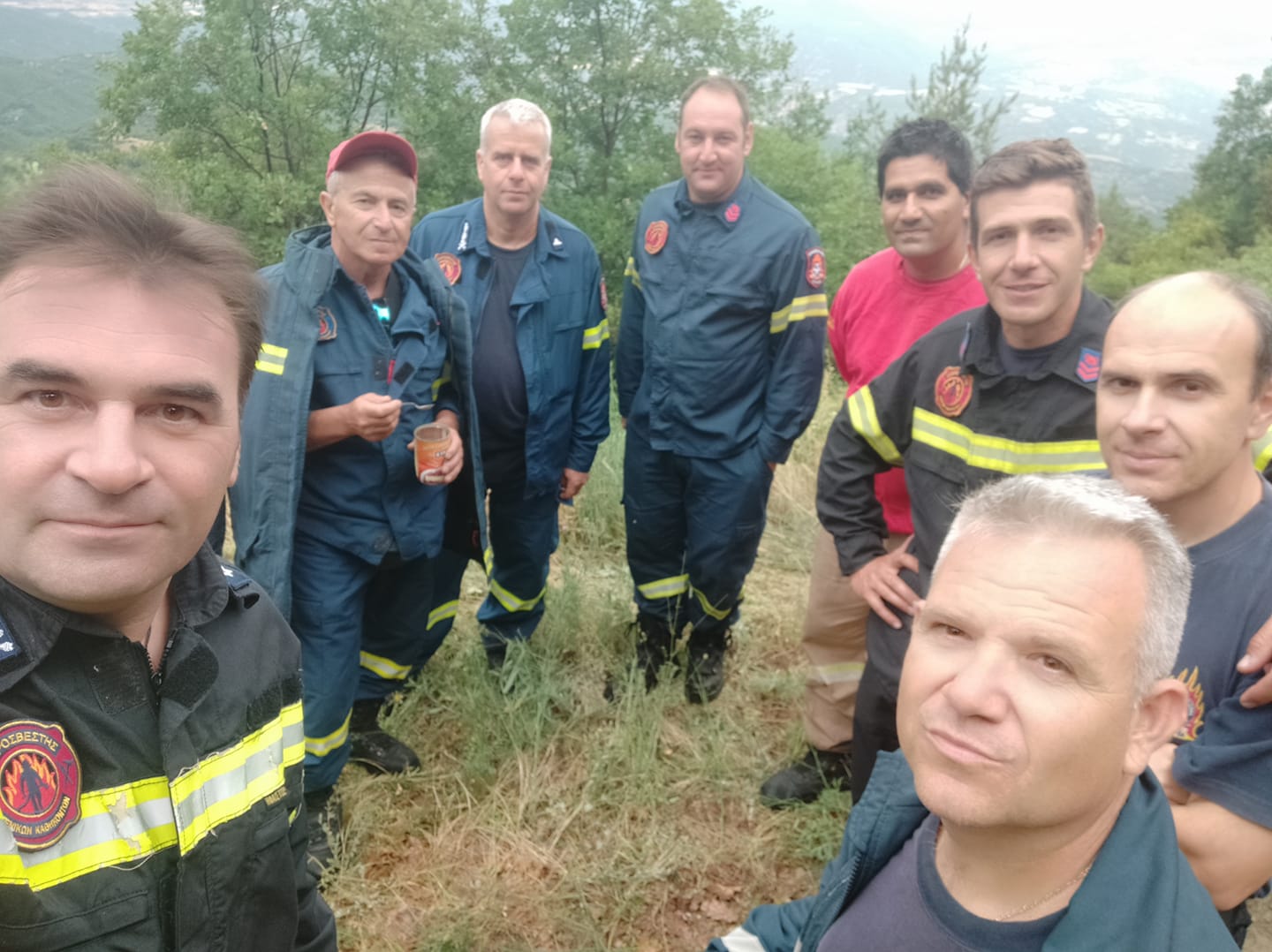 Υπό έλεγχο τέθηκε η πυρκαγιά σε δασική έκταση στο Καπνόφυτο Σερρών (Φωτό)