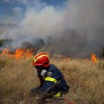 Πυρκαγιά σε ΙΧΕ όχημα επί της Ν.Ε.Ο.Αθηνών – Τριπόλεως (Φωτό)