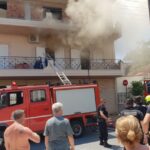 Πυρκαγιά σε εγκαταστάσεις επιχείρησης στην Χίο (σημαντικές ζημιές)