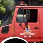 Πυρκαγιά σε EIX όχημα στην Θεσσαλονίκη