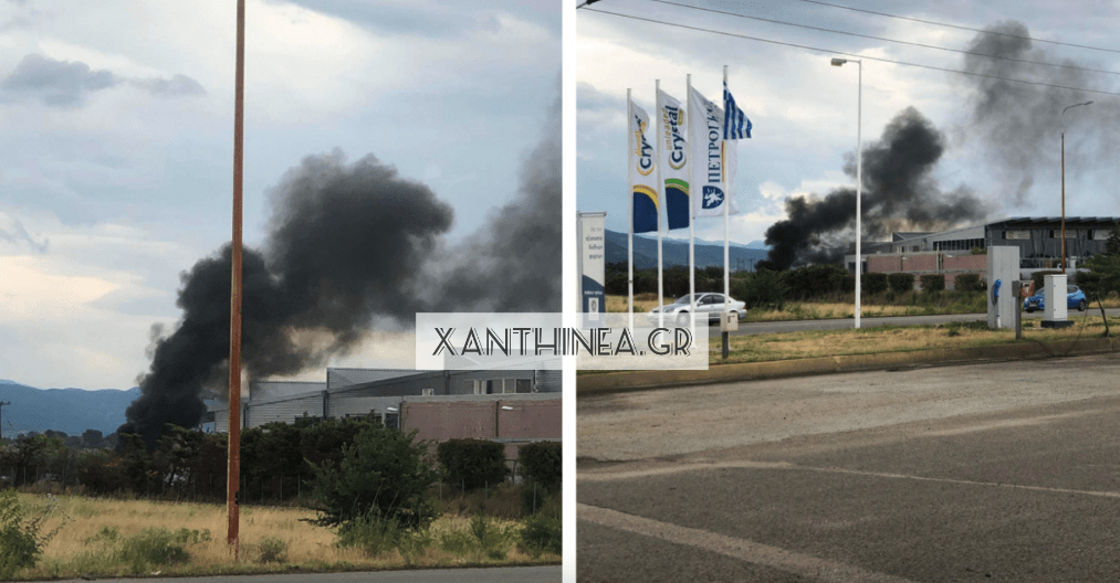 Πυρκαγιά σε 3 αυτοκίνητα σε συνεργείο στην Ε.Ο. Ξάνθης – Κομοτηνής