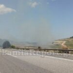 Πυρκαγιά σε αγροτοδασική έκταση στην Λακωνία