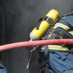 Πυρκαγιά σε αποθήκη με λάστιχα στο Άργος