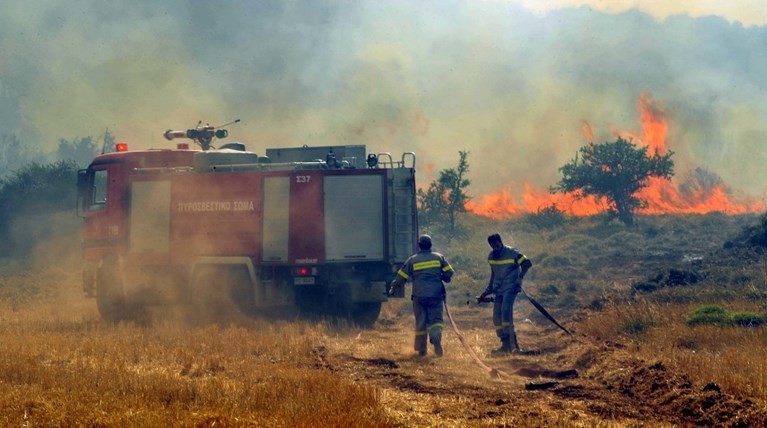 Σε εξέλιξη πυρκαγιά σε αγροτοδασική έκταση στην Μεσσηνία