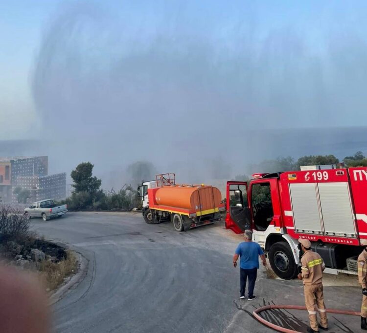 Ζάκυνθος -Από σκουπίδια ξεκίνησε η πυρκαγιά στον Άγιο Νικόλα Βολιμών