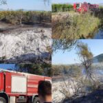 Μηλος:Πυρκαγιά στην περιοχή Σταυρός – Κανέρια