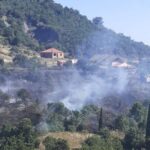 Πυρκαγιά σε χορτολιβαδική έκταση στα Παρακαμπύλια Αγρινίου
