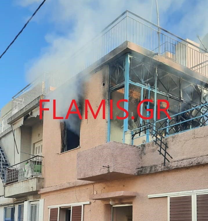 Πυρκαγιά σε διαμέρισμα στην Πάτρα (Φωτό)