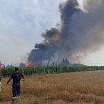Πυρκαγιά σε αγροτοδασική έκταση στο Νέο Ροεινό Αργολίδας