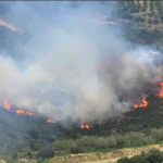 Σε εξέλιξη πυρκαγιά σε αγροτική έκταση στο Σερνικάκι Φωκίδας