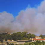 Μεγάλη πυρκαγιά σε δασική έκταση στα Μακρίσια Ηλείας (Φωτό)