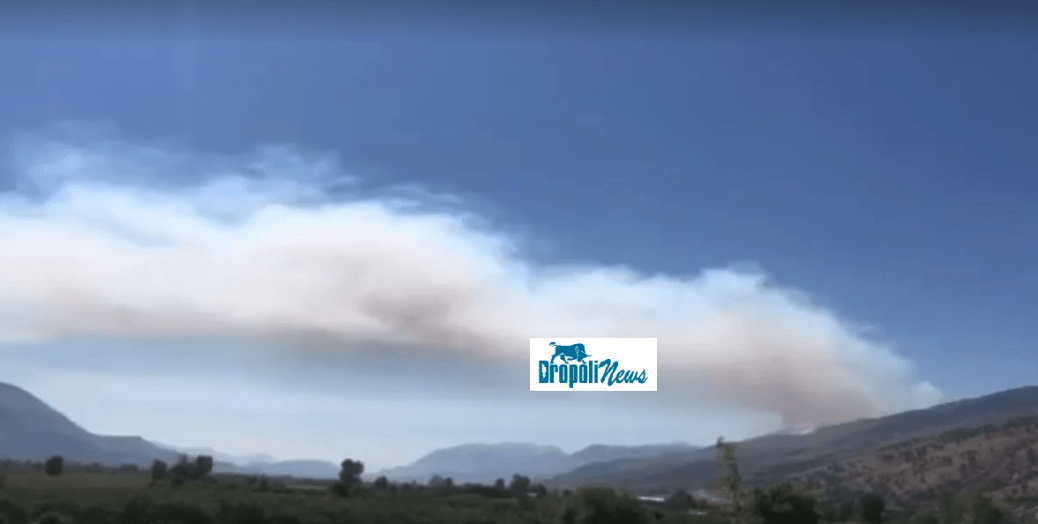 Αλβανία: Πυρκαγιά απειλεί χωριά της μειονότητας - Εναέρια συνδρομή από την Ελλάδα