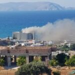 Ηράκλειο Κρήτης: Μεγάλη πυρκαγιά σε ξενοδοχείο στο Κοκκίνη Χάνι (Φωτό)