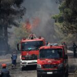 Σε εξέλιξη μεγάλη πυρκαγιά σε χορτολιβαδική έκταση στην Ερεσό Λέσβος