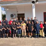 H Ελλάδα αποχαιρετά τους πυροσβέστες από Φινλανδία