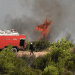 Πυρκαγιά σε αγροτοδασική έκταση στην περιοχή Στάμνα Μεσολογγίου