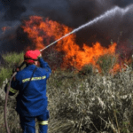 Πυρκαγιά σε αγροτοδασική έκταση στη Νεάπολη Ηλείας