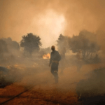 Πυρκαγιά σε χορτολιβαδική έκταση στα Φλάμπουρα Πρέβεζα
