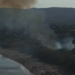 Πυρκαγιά στην παραλία Ζάγκα στην Κορώνη Μεσσηνία – Οριοθετήθηκε άμεσα