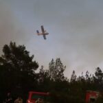 Πυρκαγιά στον Σχίνο Μεσσηνίας: Ένας πυροσβέστης στο νοσοκομείο και ένας πολίτης με εγκαύματα