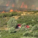 Πυρκαγιά σε χορτολιβαδική έκταση στον Άγιο Ιωάννη στη Φθιώτιδα