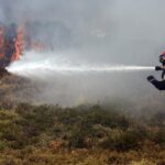 Πυρκαγιά σε χαμηλή βλάστηση στην περιοχή Σοφό Ασπροπύργου