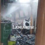 Φθιώτιδα: Πυρκαγιά σε αποθήκη σπιτιού στην Αρκίτσα