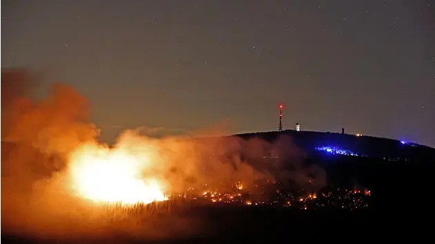 Καταστροφική δασική πυρκαγιά στην περιφέρεια Harz της Γερμανίας