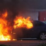 Πυρκαγιά σε Ι.Χ όχημα επί της οδού Ξενοφώντος στον Πειραιά
