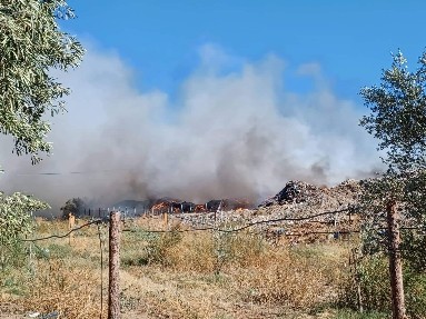 Πυρκαγιά σε αγροτική έκταση στην θέση Λάκκα στο Άστρος Κυνουρίας