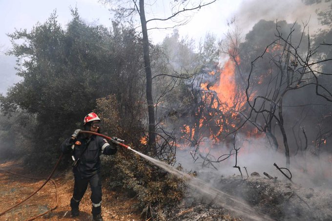 Πυροσβεστική: 22 δασικές πυρκαγιές εκδηλώθηκαν το τελευταίο 24ωρο (04/09/2022)