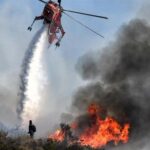 Πυρκαγιά σε χορτολιβαδική έκταση στην περιοχή Σωματάς Ρεθύμνου Κρήτης