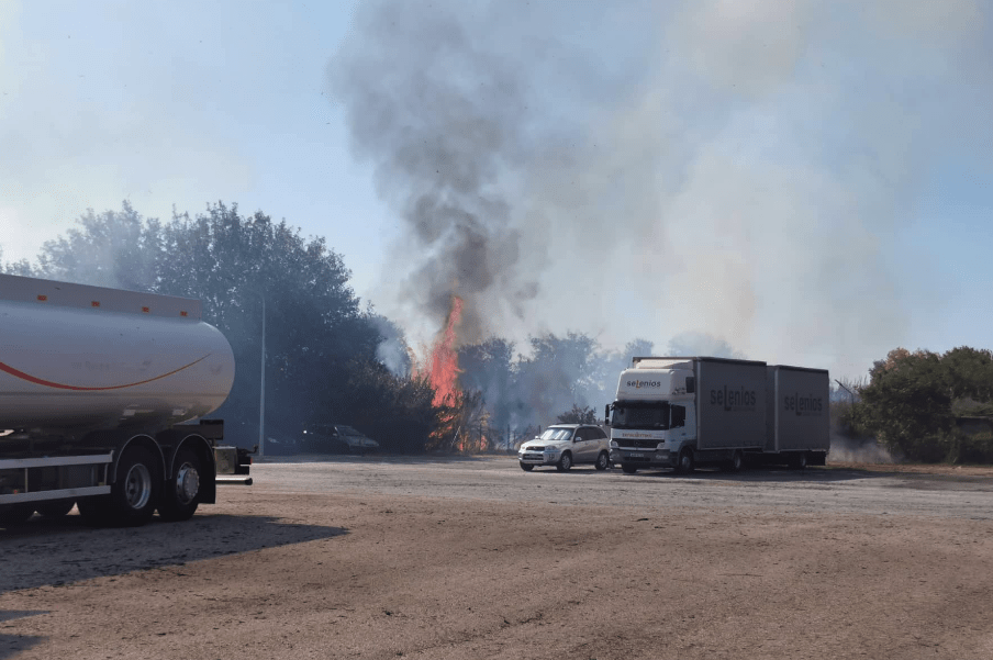 Πυρκαγιά σε χαμηλή βλάστηση στην περιοχή Ποίμνη Ξάνθης