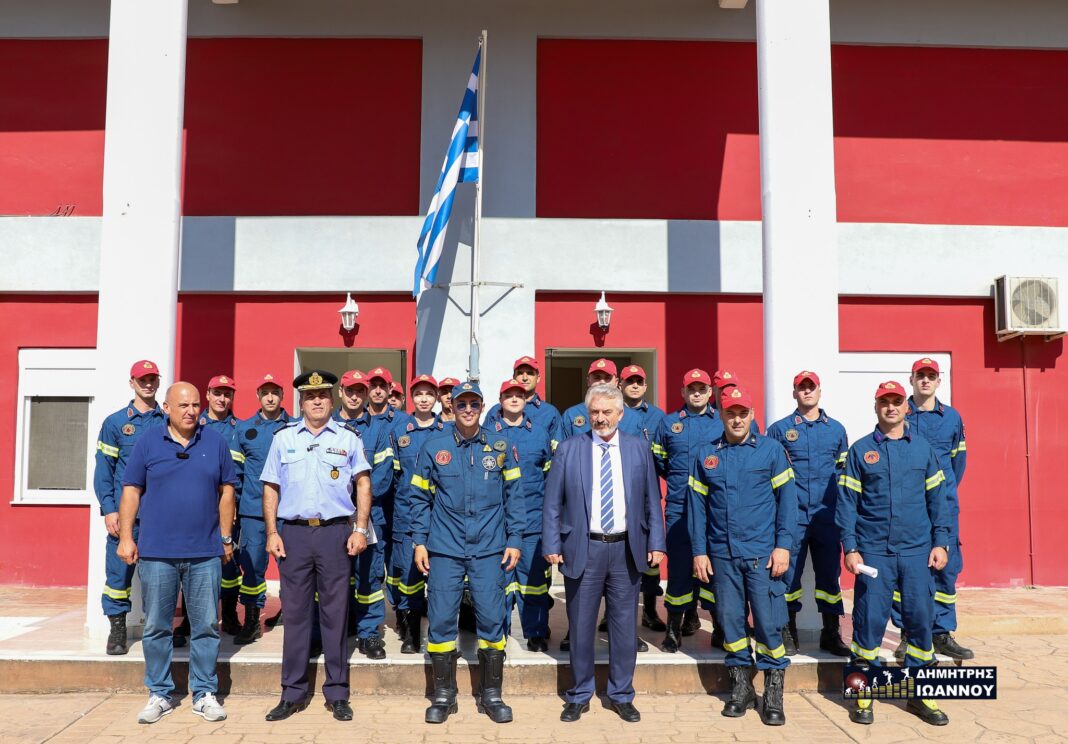 Ορκωμοσία εθελοντών πυροσβεστών στη Ναύπακτο