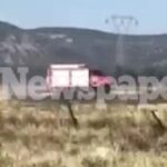 Βόλος: Πυρκαγιά σε ξερά χόρτα κοντά στο Πανθεσσαλικό