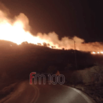 Μεγάλη πυρκαγιά σε χορτολιβαδική έκταση στην Λήμνο (Φωτό)